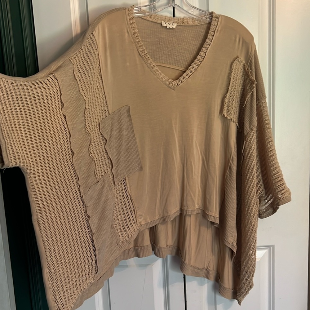 POL off the shoulder top